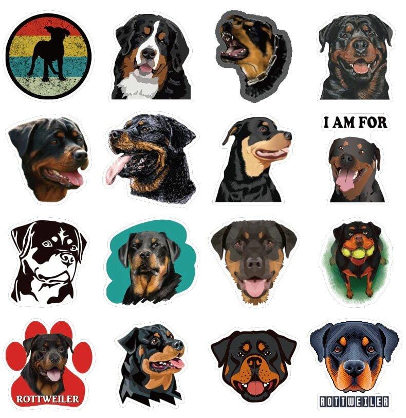 Stickers Rottweiler Stickers Mania