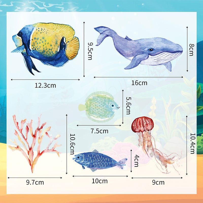 Stickers Salle de Bain Océan Stickers Mania