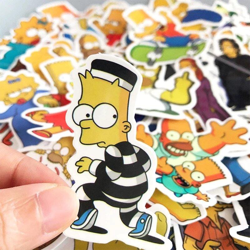 Stickers Simpsons Stickers Mania