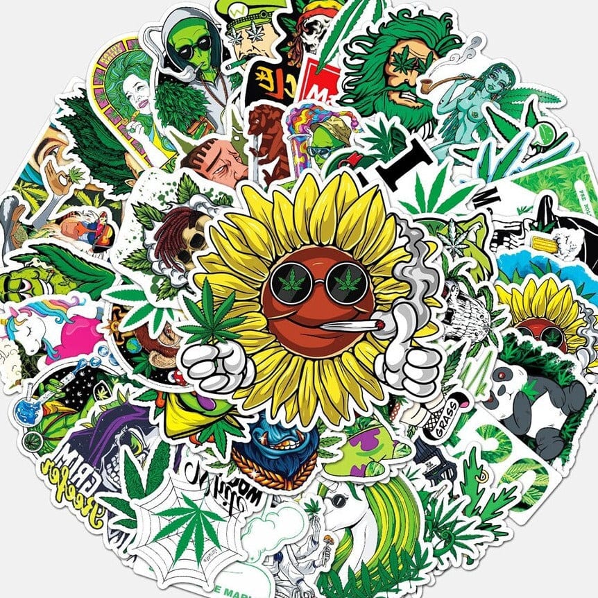 Stickers Skate<br> 420 (50 pcs) Stickers Mania