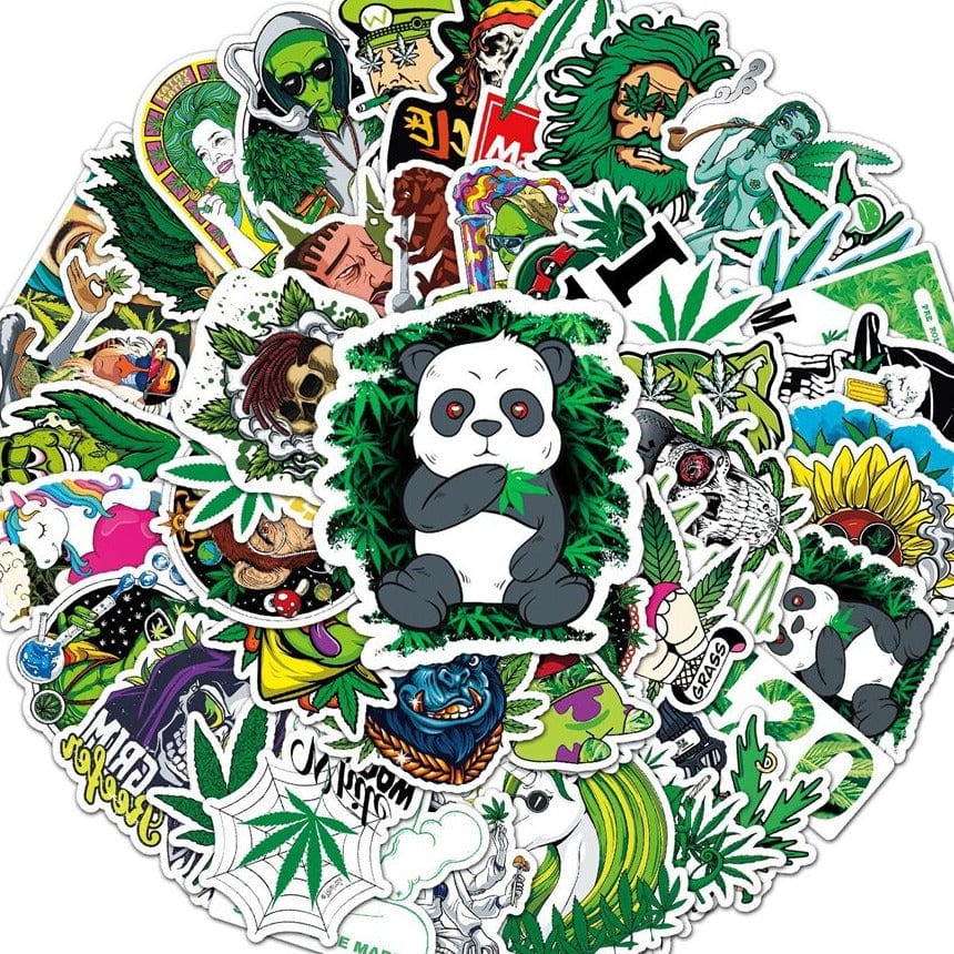 Stickers Skate<br> 420 (50 pcs) Stickers Mania