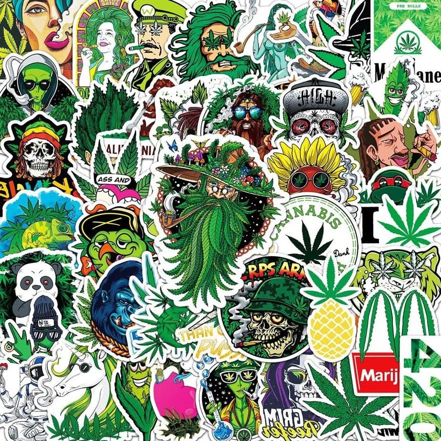 Stickers Skate<br> 420 (50 pcs) Stickers Mania