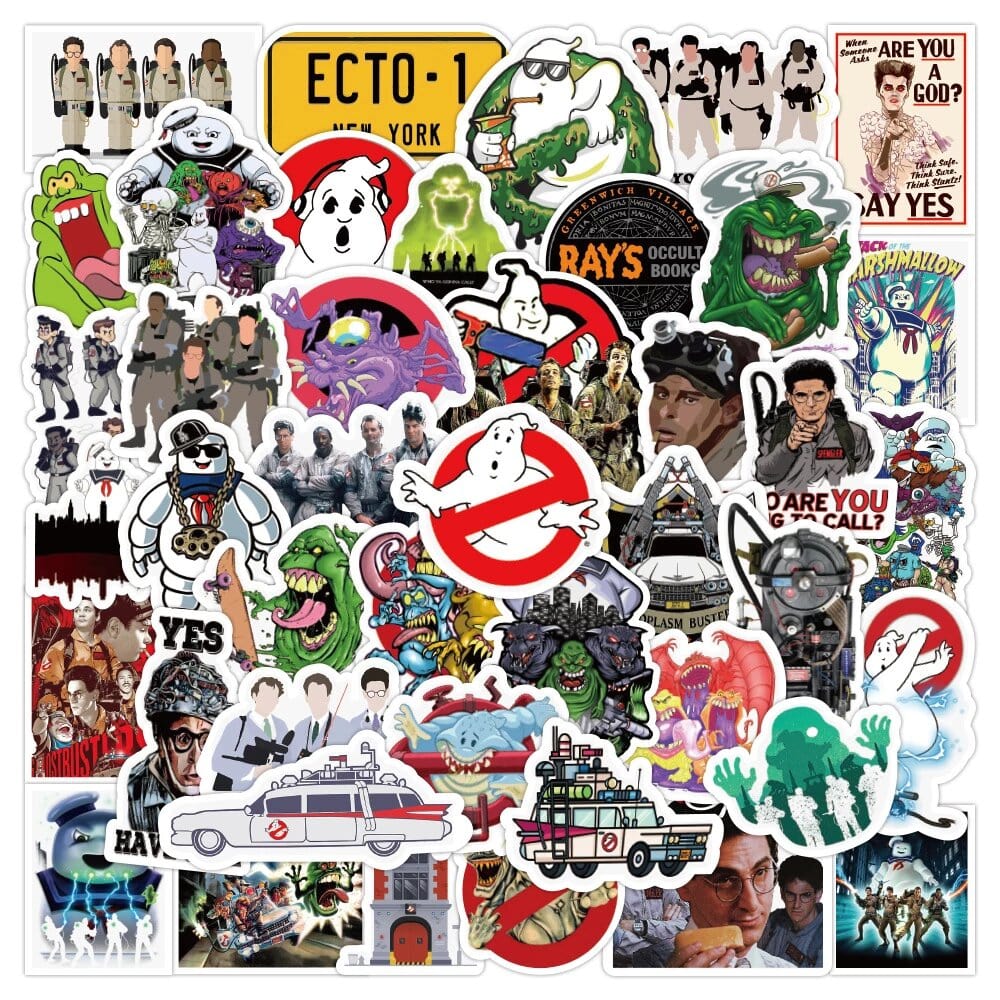 Stickers Skate<br> Ghostbusters (50 pcs) Stickers Mania