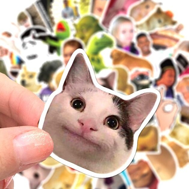 Stickers Skate<br> Memes (50 pcs) Stickers Mania