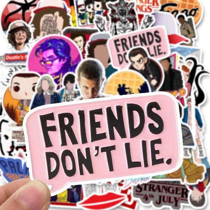 Stickers Skate<br> Stranger Things (50 pcs) Stickers Mania