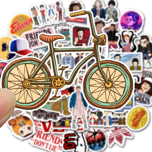 Stickers Skate<br> Stranger Things (50 pcs) Stickers Mania