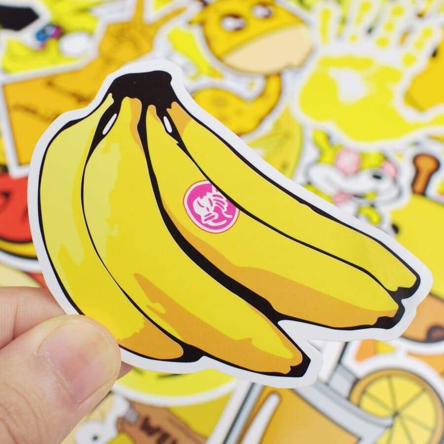 Stickers Skateboard Jaune Stickers Mania