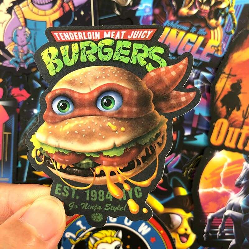 Stickers Skateboard Vintage Stickers Mania