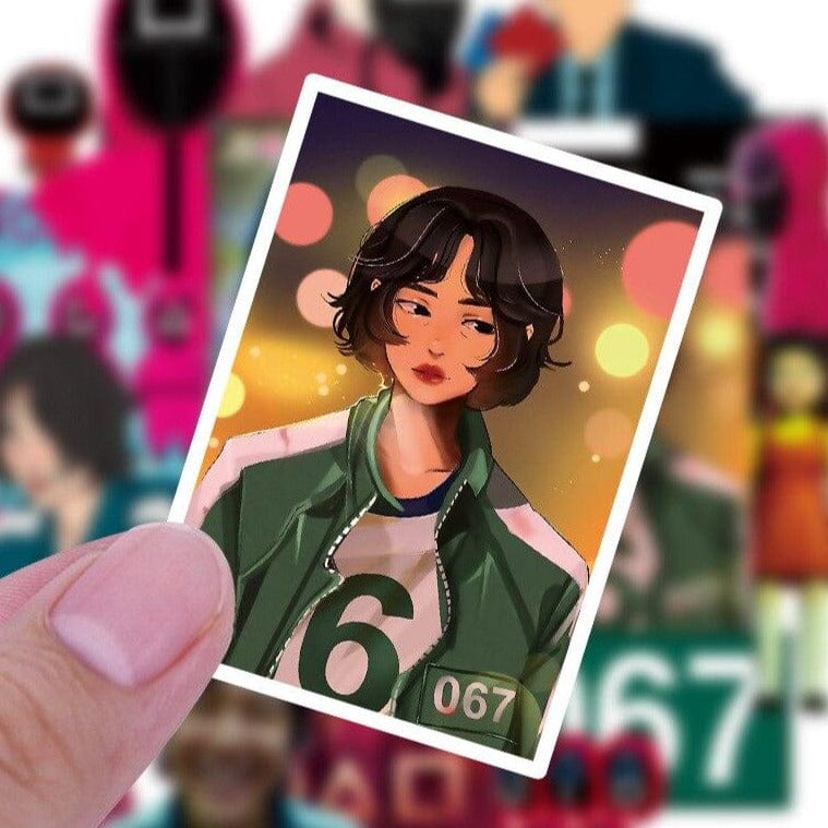 Stickers Squid Game (Pack de 50) Stickers Mania