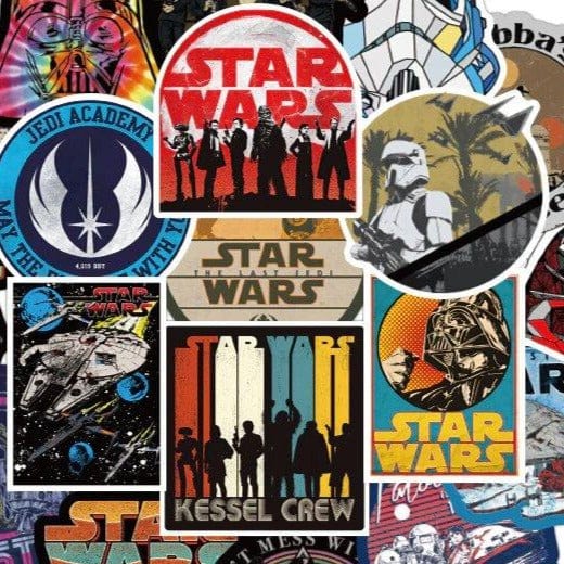 Stickers Star Wars <br> (Pack de 108) Stickers Mania