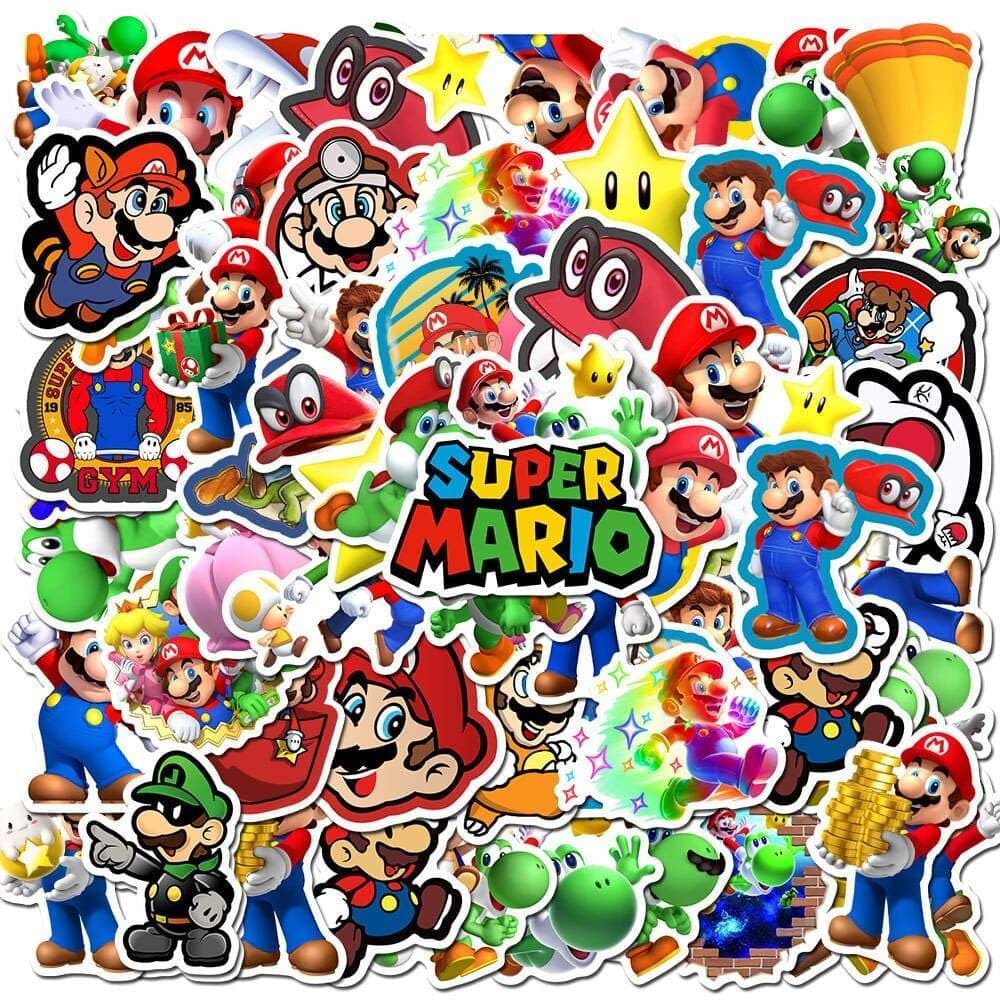Stickers Super Mario Stickers Mania
