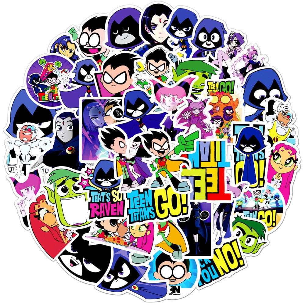 Stickers Teen Titans Stickers Mania