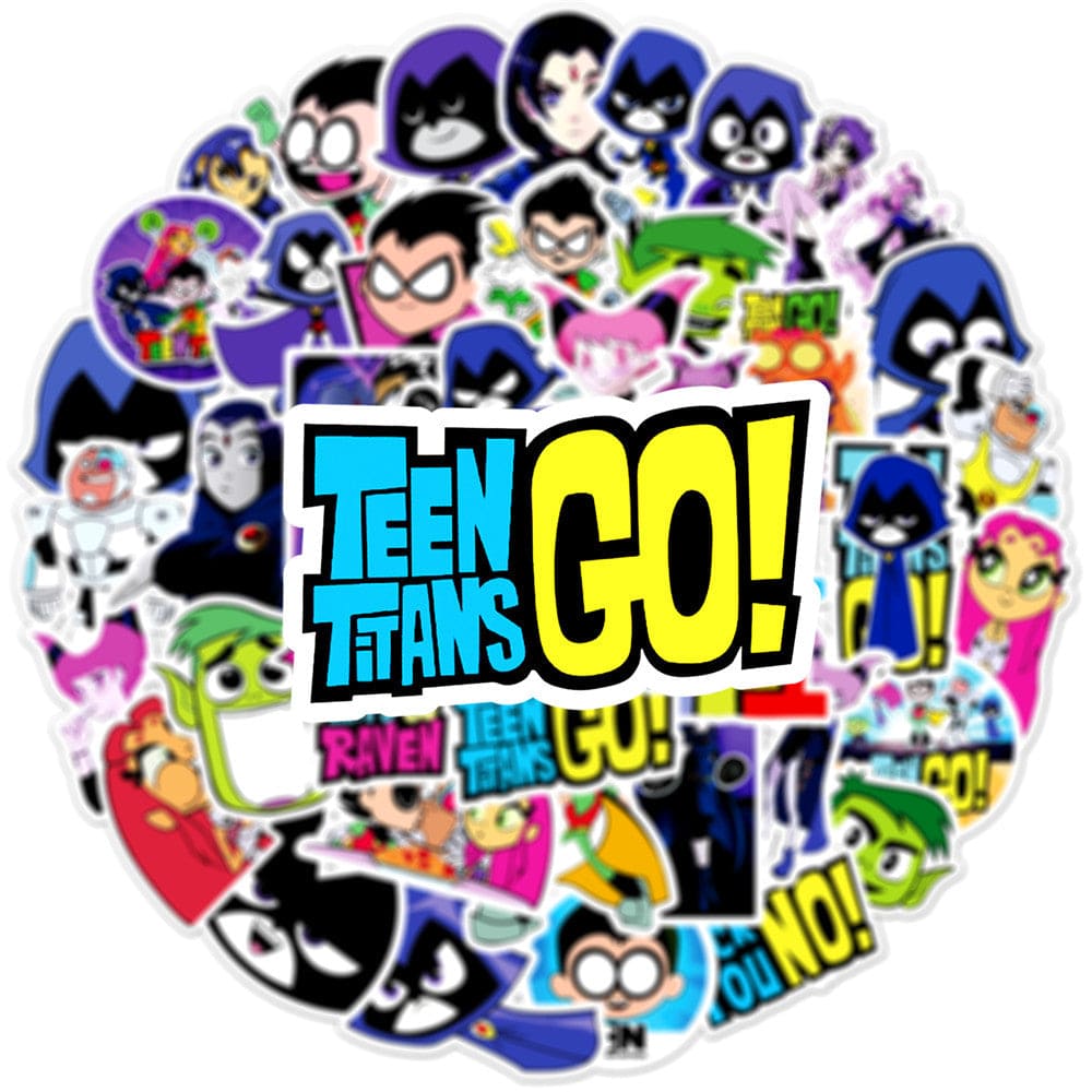 Stickers Teen Titans Stickers Mania