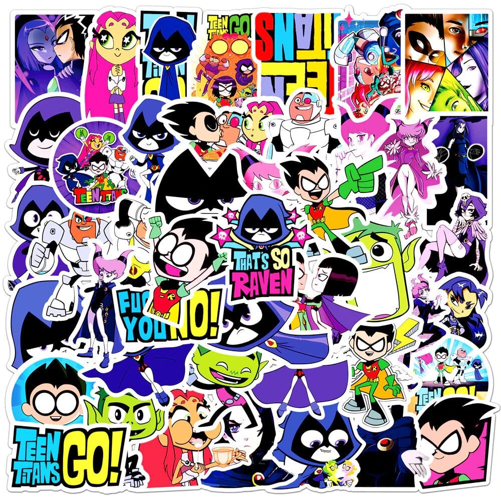 Stickers Teen Titans Stickers Mania