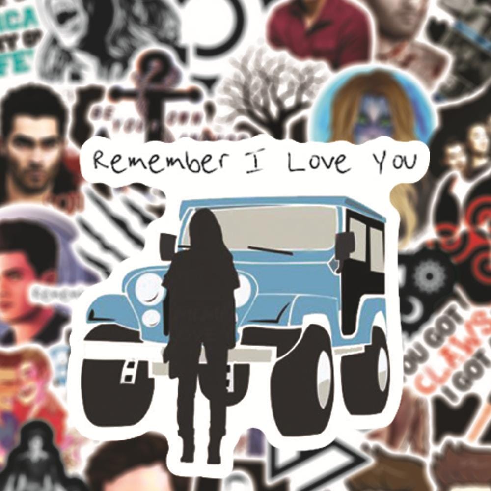 Stickers Teen Wolf Stickers Mania