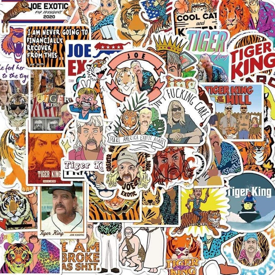 Stickers Tiger King Stickers Mania