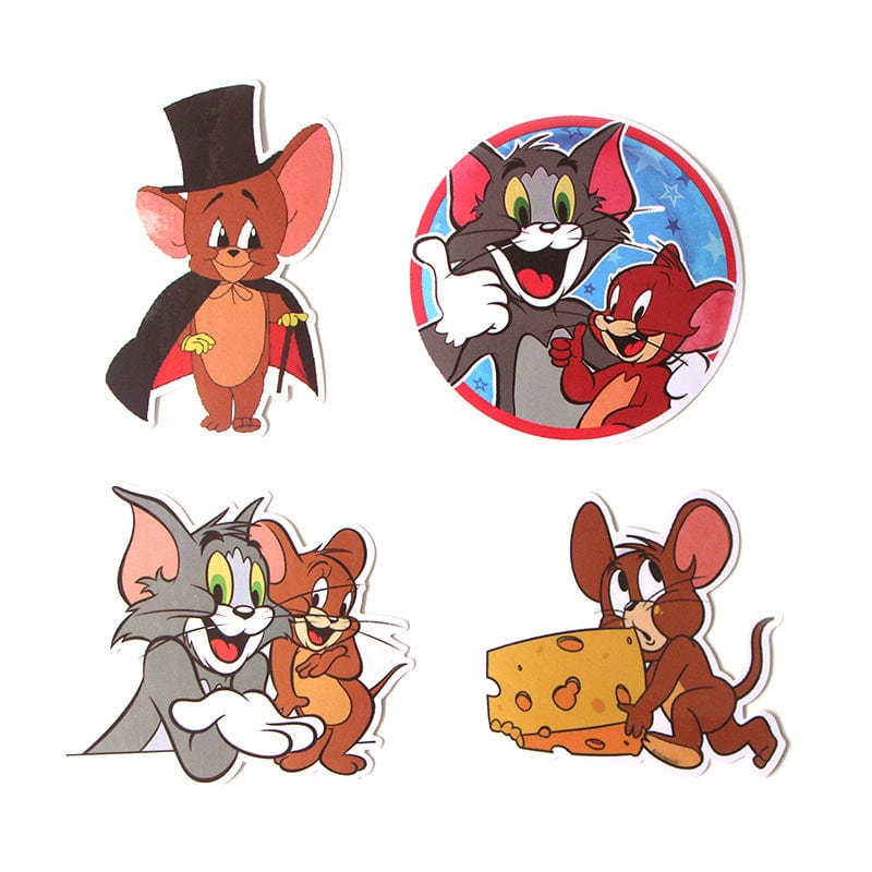 Stickers Tom & Jerry <br> (Pack de 17) Stickers Mania