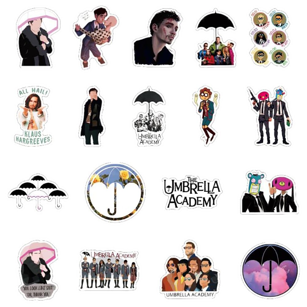 Stickers Umbrella Academy Stickers Mania