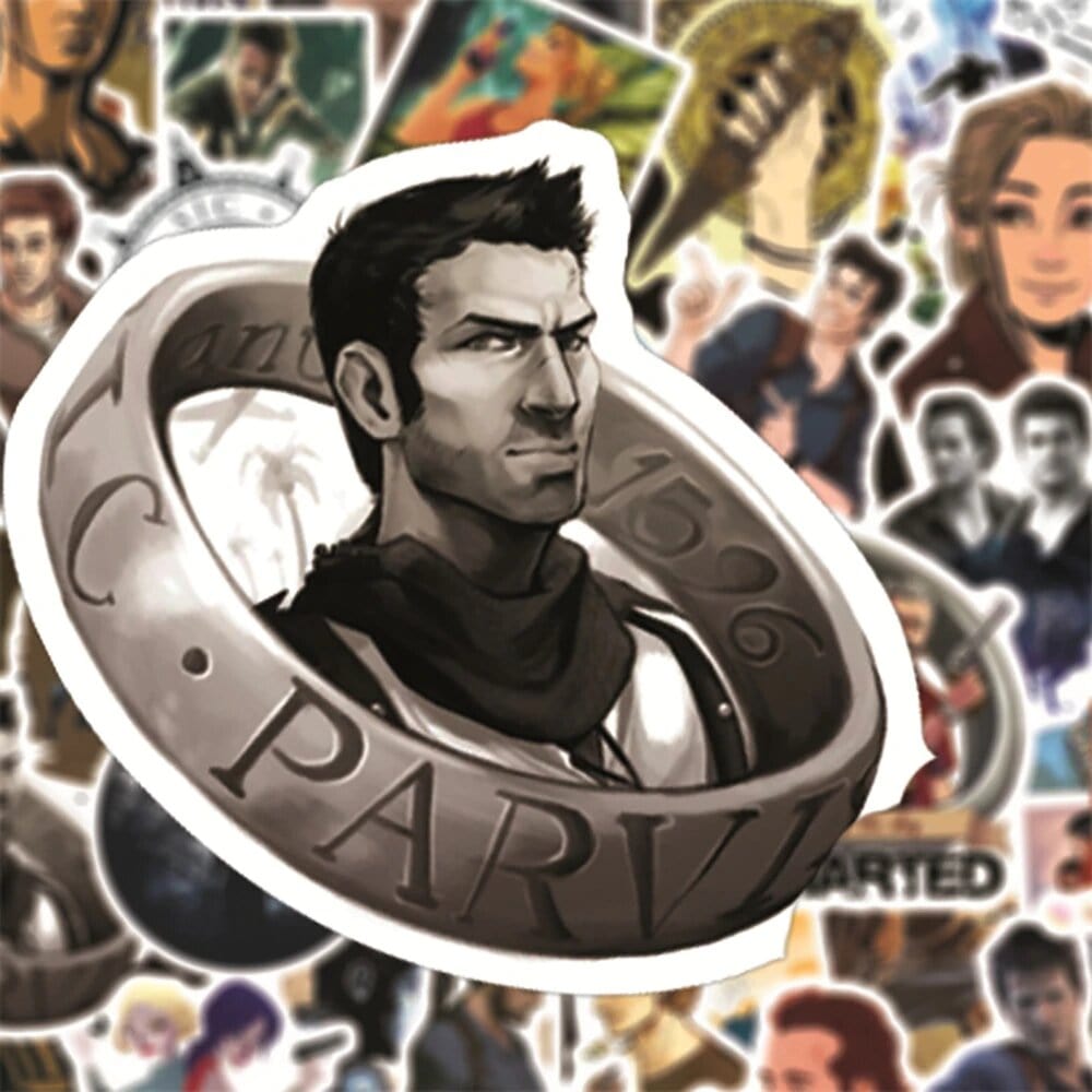 Stickers Uncharted Stickers Mania