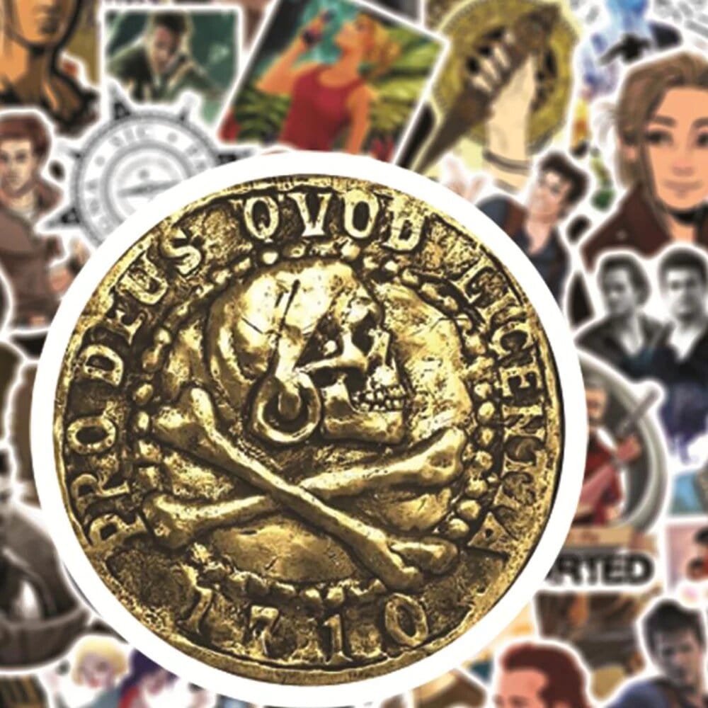 Stickers Uncharted Stickers Mania