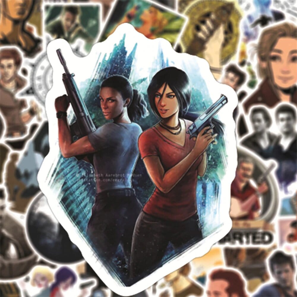 Stickers Uncharted Stickers Mania