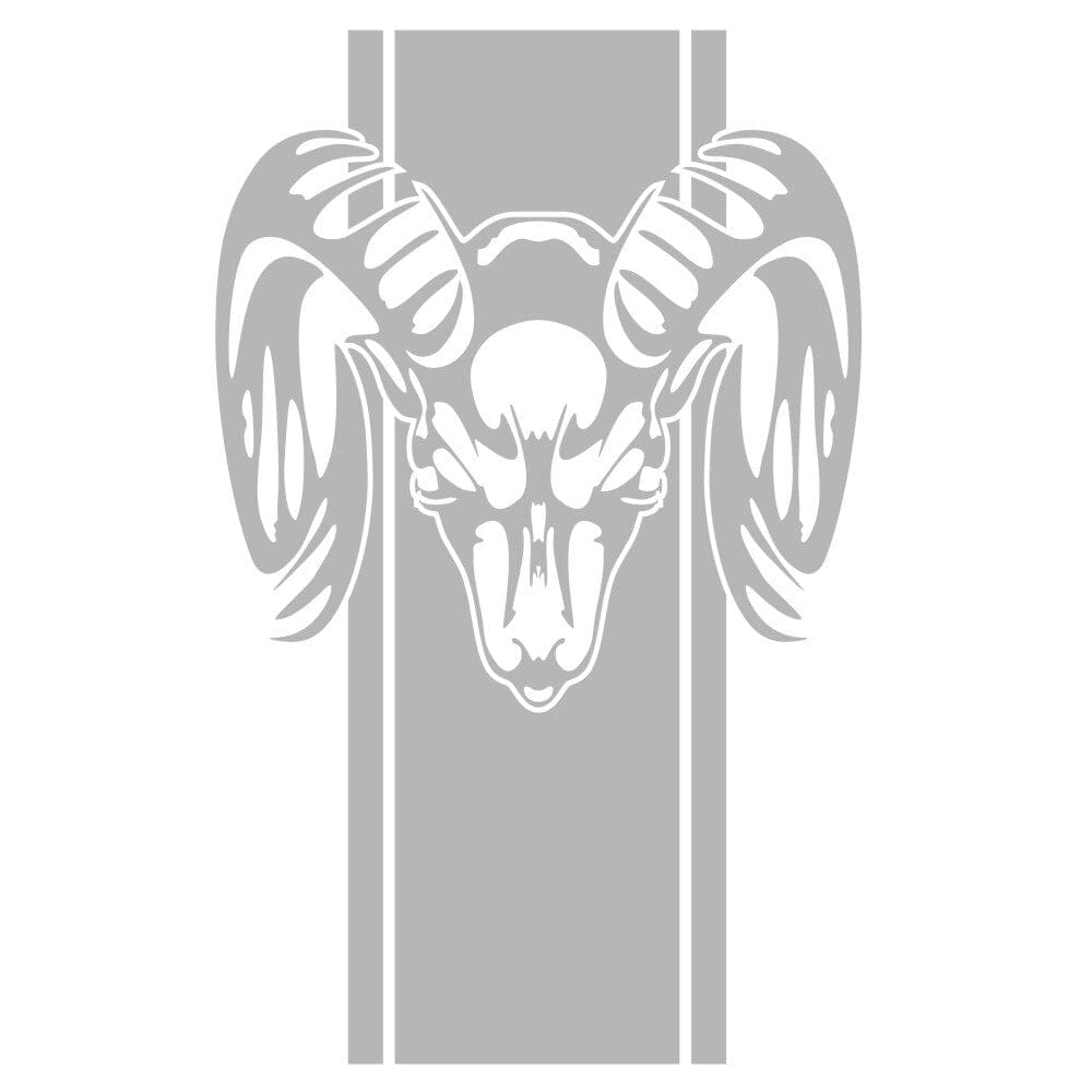 Stickers Van<br>Buffle Gris Stickers Mania