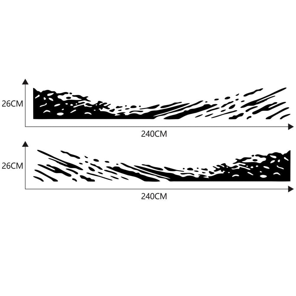 Stickers Van<br>Éclaboussures Stickers Mania