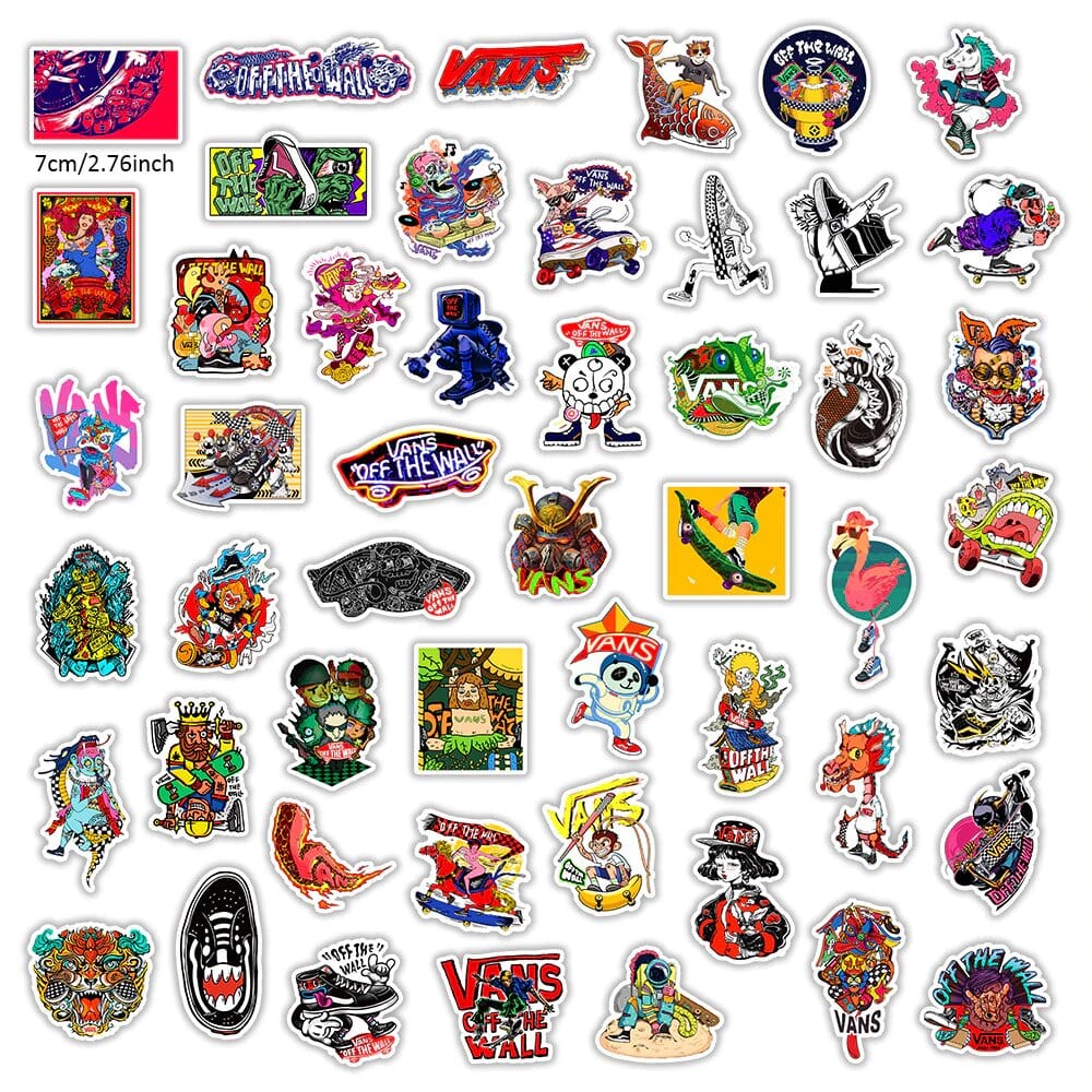 Stickers Vans Stickers Mania