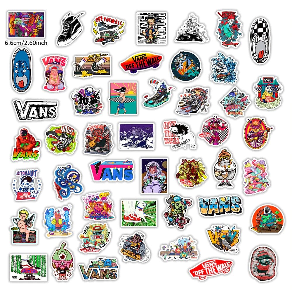 Stickers Vans Stickers Mania