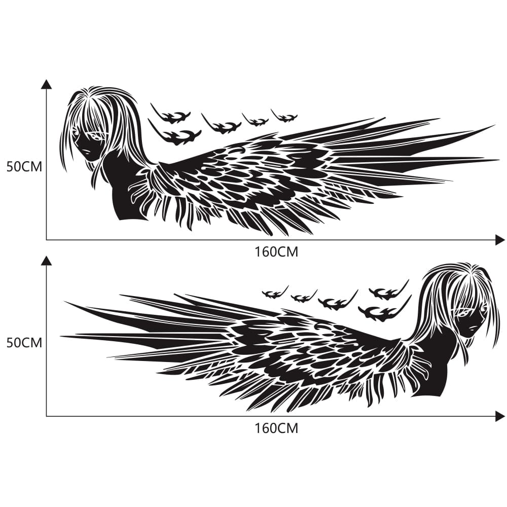 Stickers Voiture Ange Gardien Stickers Mania