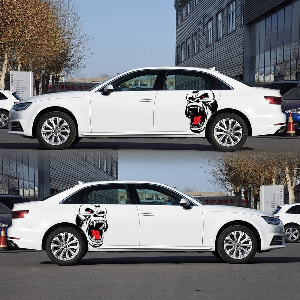 Stickers Voiture Singe Stickers Mania