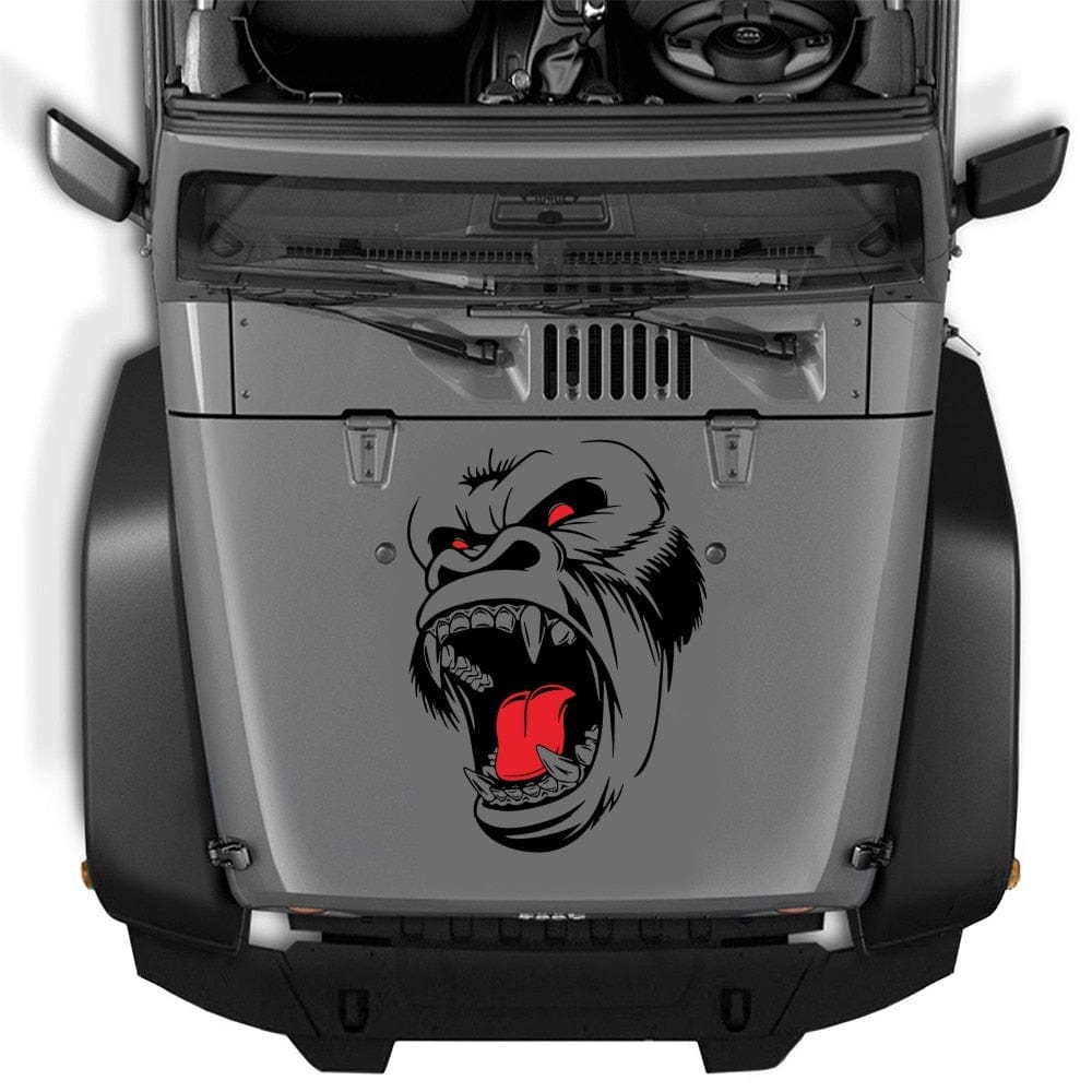 Stickers Voiture Singe Stickers Mania