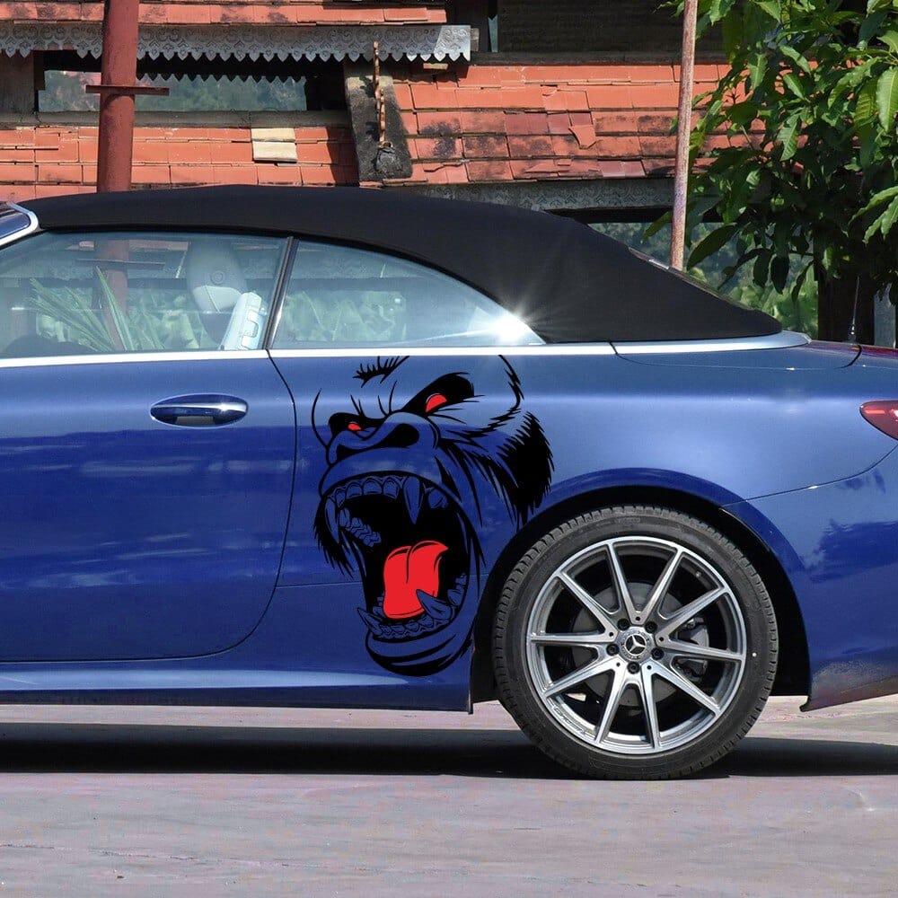 Stickers Voiture Singe Stickers Mania