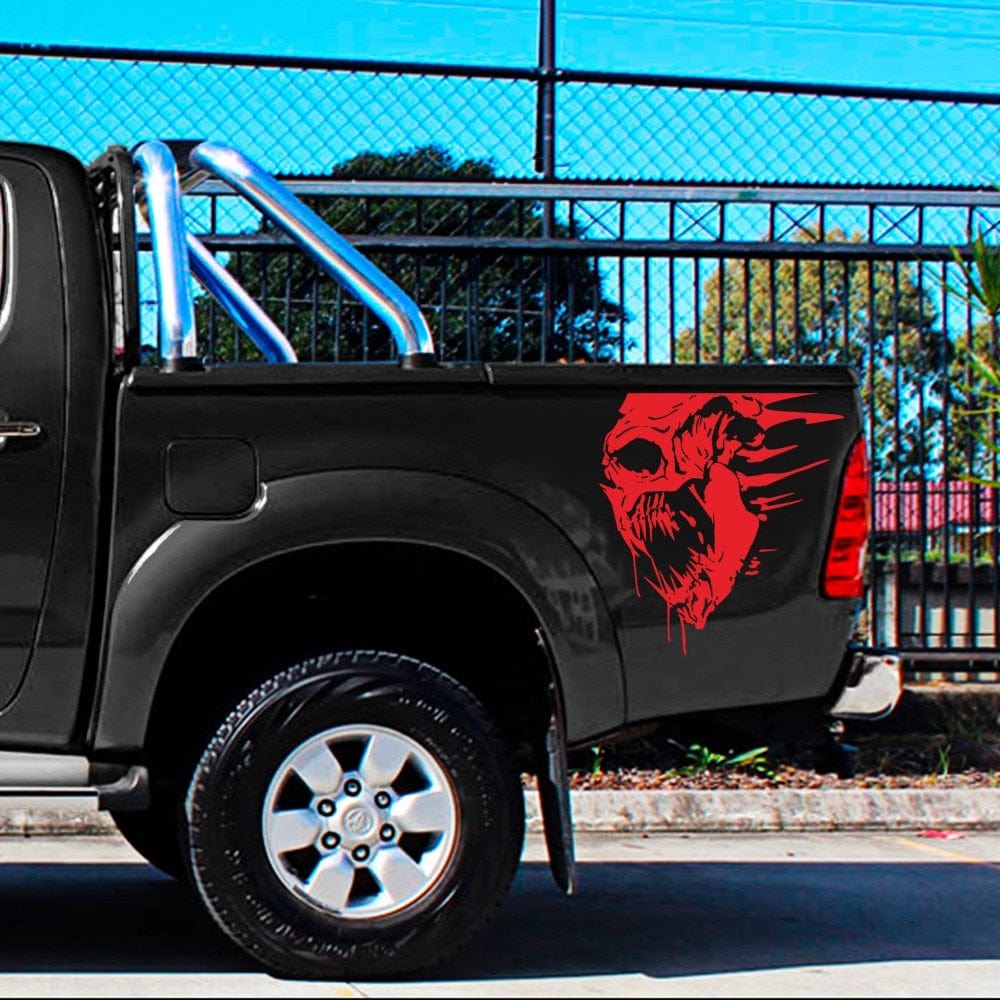Stickers Voiture Têtes de Mort Stickers Mania