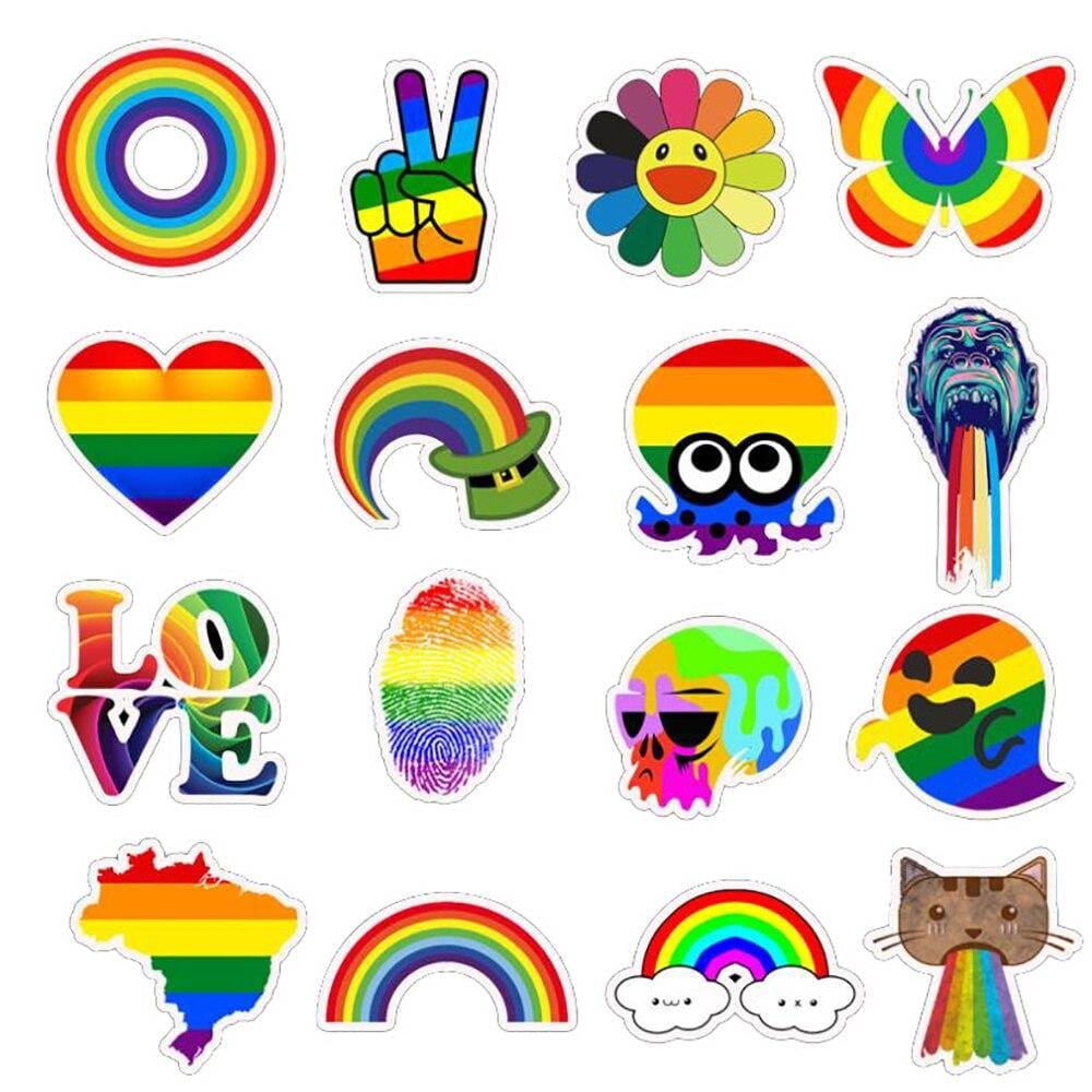 Stickers VSCO Arc en Ciel Stickers Mania