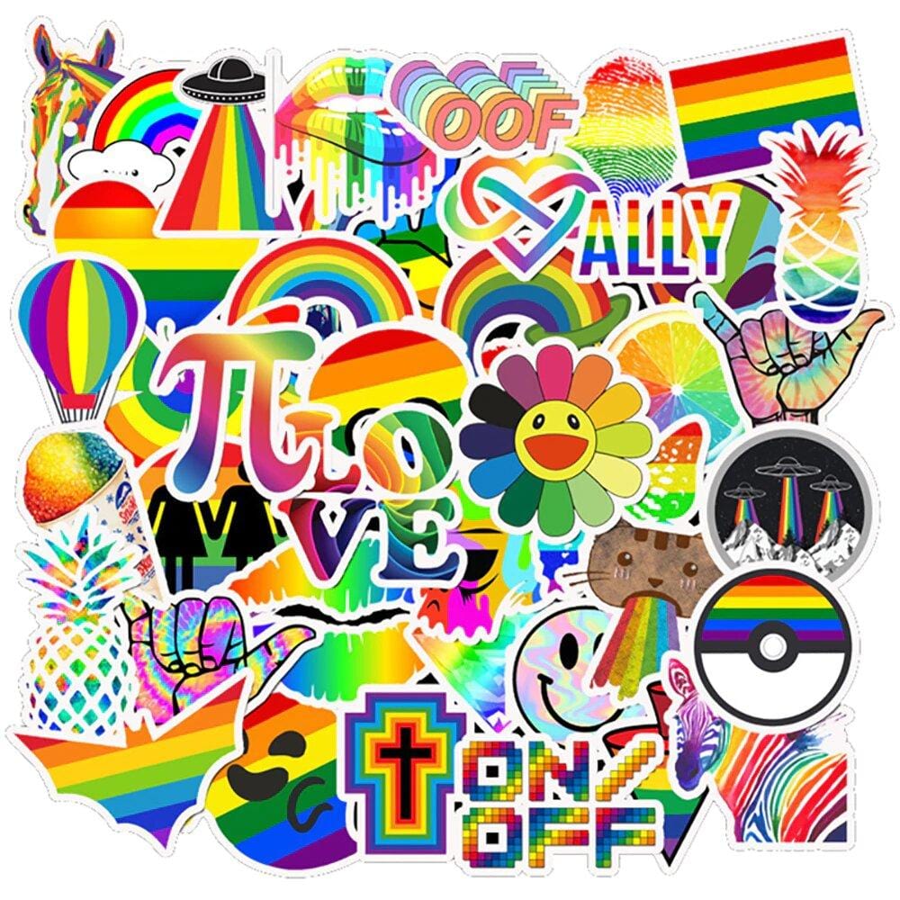 Stickers VSCO Arc en Ciel Stickers Mania