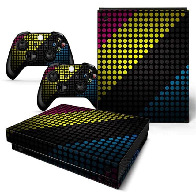 Stickers Xbox One X Disco Stickers Mania