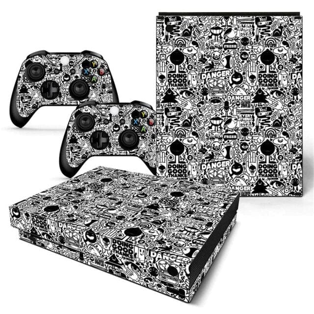 Stickers Xbox One X Sticker Bombing Stickers Mania