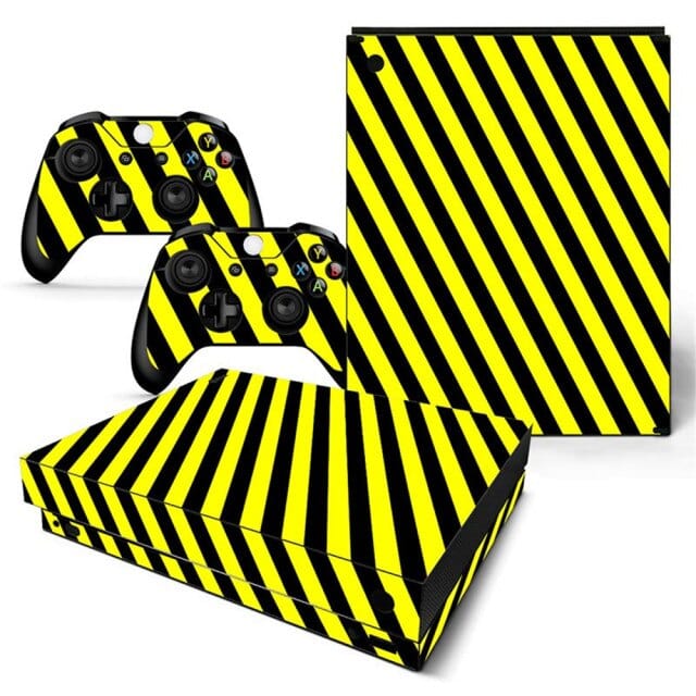 Stickers Xbox One X Warning Stickers Mania