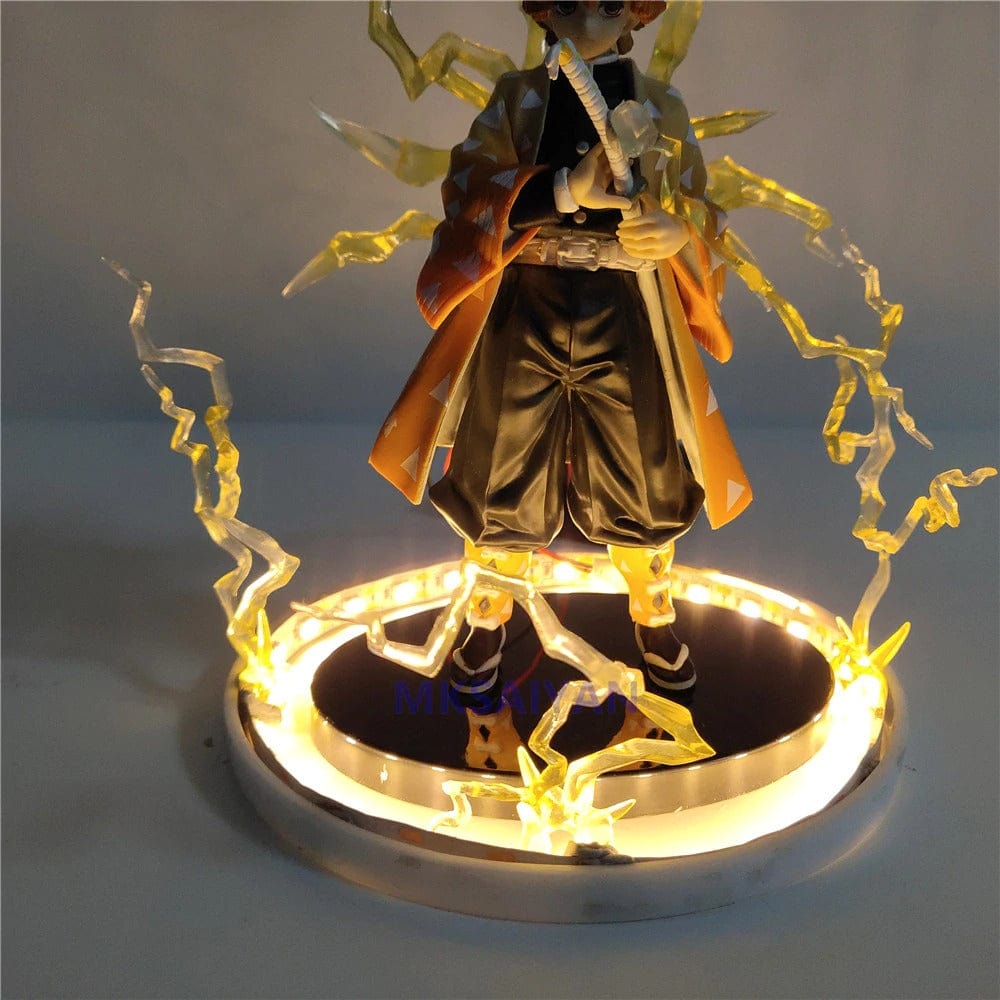 Zenitsu Agatsuma Figurine LED Stickers Mania