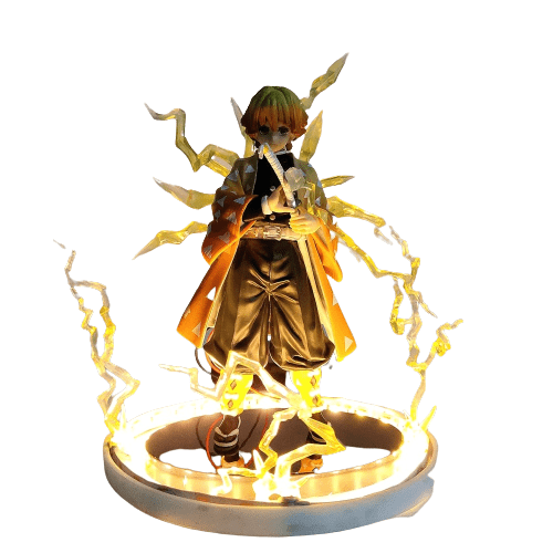 Zenitsu Agatsuma Figurine LED Stickers Mania